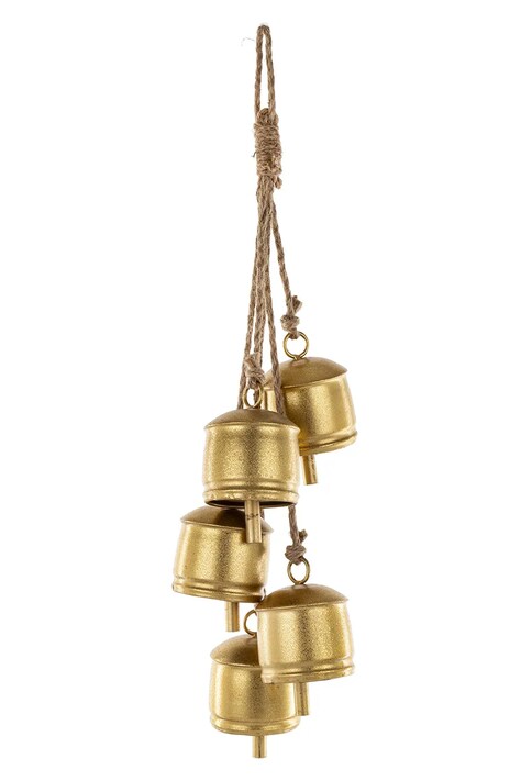 dekoracja wisząca 70 x 17 x 15 cm kolor żółty