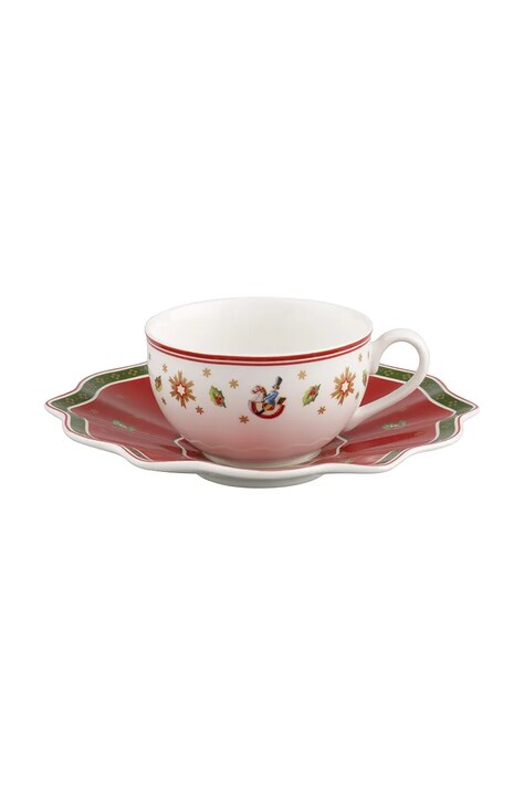 Villeroy & Boch zestaw filiżanek ze spodkami dla 2 os. Toy's Delight 260 ml kolor multicolor