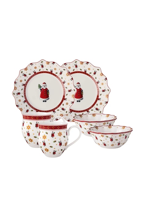 Villeroy & Boch set mic dejun pentru 2 persoane Toy's Delight Anniversary Edition 2025 6-pack