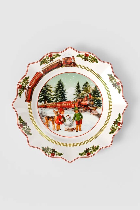 Villeroy & Boch talerz Annual Christmas Edition 24 cm kolor multicolor