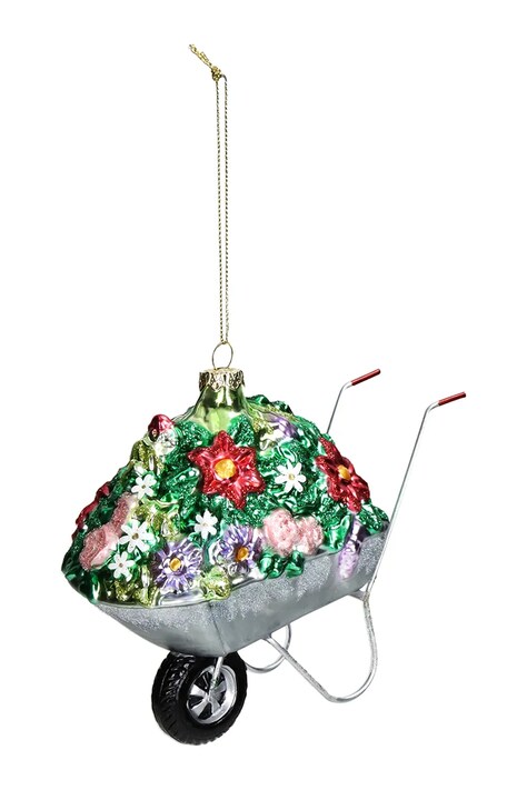 home & lifestyle zawieszka świąteczna 11,43 x 13,34 x 6,99 cm kolor multicolor