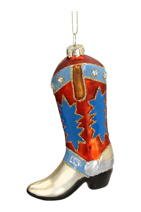 home & lifestyle zawieszka świąteczna 10 x 3,2 x 7 cm kolor multicolor