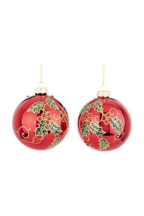 Sada vianočných ozdôb home & lifestyle 10 x 10 x 10 cm 2-pak viac farieb