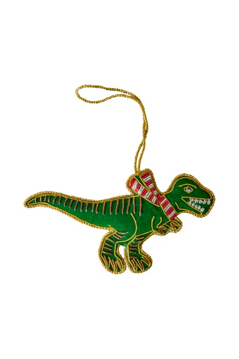 Rice Zawieszka choinkowa z materiału tekstylnego 14 x 8 cm XHAN-TREX