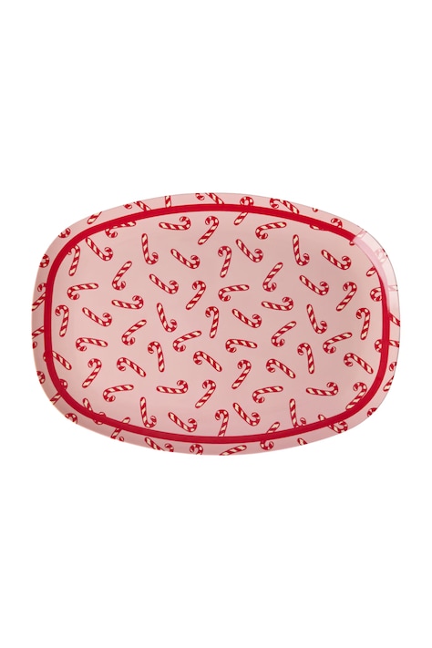 Rice Talerz świąteczny z melaminy 22 x 30 cm XMEPL-CACA