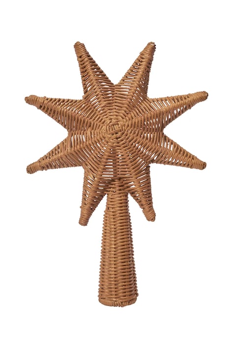 Ferm Living Dekoracja choinkowa z rattanu 1104274356