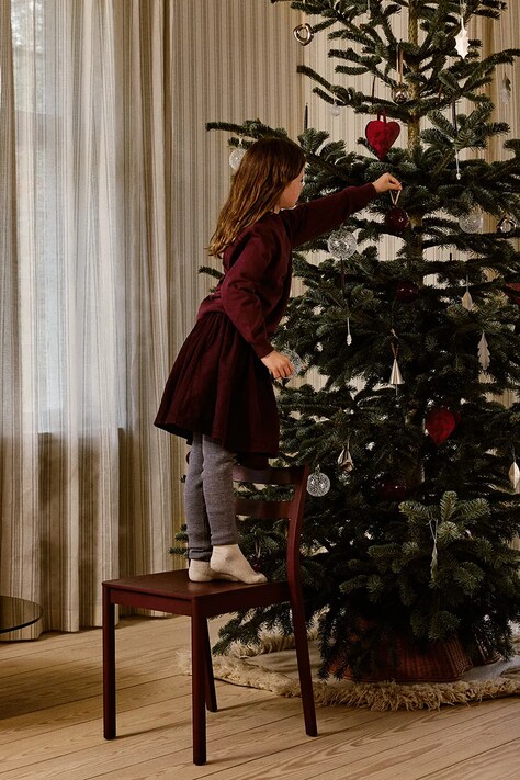 Ferm Living Zestaw bombek choinkowych ze szkła dmuchanego 3-pack Flurry L 1104274010