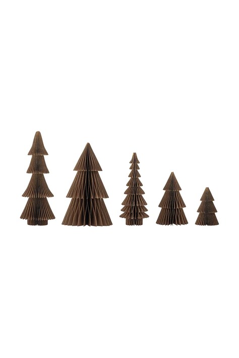 Bloomingville Zestaw dekoracji świątecznych z papieru 5-pack Milan 82069510