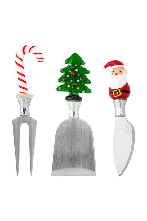 Bloomingville Komplet noży do sera ze stali nierdzewnej 3-pack Misa 82072956