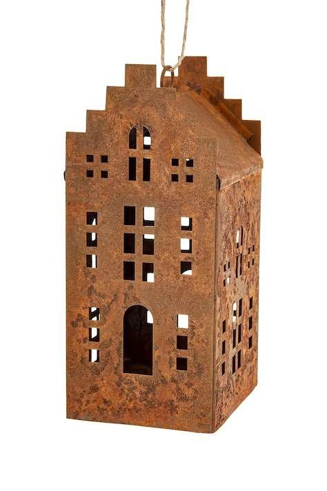 Zawieszka świąteczna z metalu postarzanego 182375