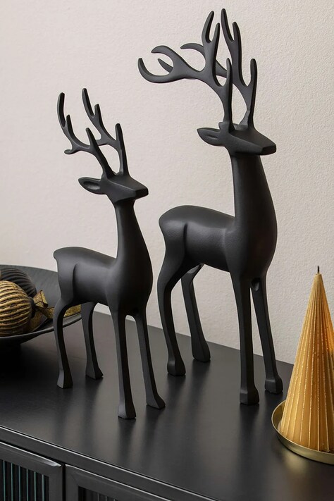 Villeroy & Boch Figurka świąteczna z aluminium Christmas Chic 44,5 cm 14-8677-7405
