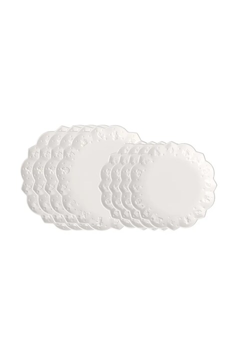 Villeroy & Boch Komplet talerzy świątecznych z porcelany Toy's Delight Royal Classic 14-8658-9015