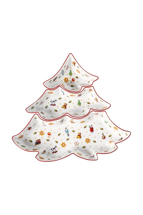 Villeroy & Boch Zestaw misek świątecznych z porcelany Toy's Delight 14-8585-8422