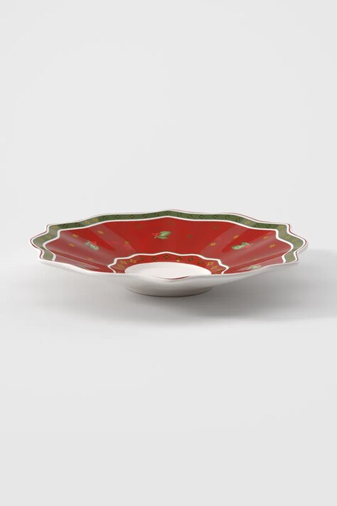 Villeroy & Boch Spodek do filiżanki świąteczny z porcelany Toy's Delight 14-8585-1221