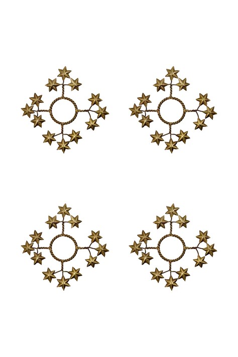 House Doctor Zestaw świeczników świątecznych 4-pack 9 x 9 cm 900002576