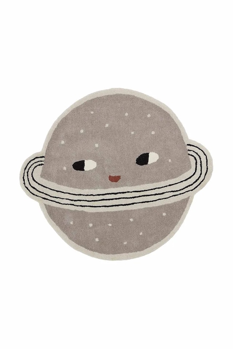 Vuneni tepih OYOY Planet boja: bež
