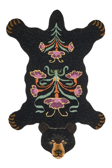 Doing Goods dywan wełniany Blooming 143 x 97 x 2 cm kolor multicolor