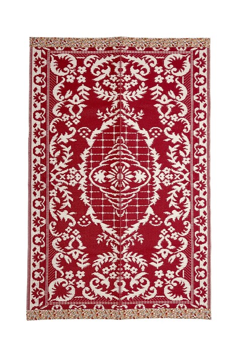 Rice dywan 120 x 180 cm kolor czerwony