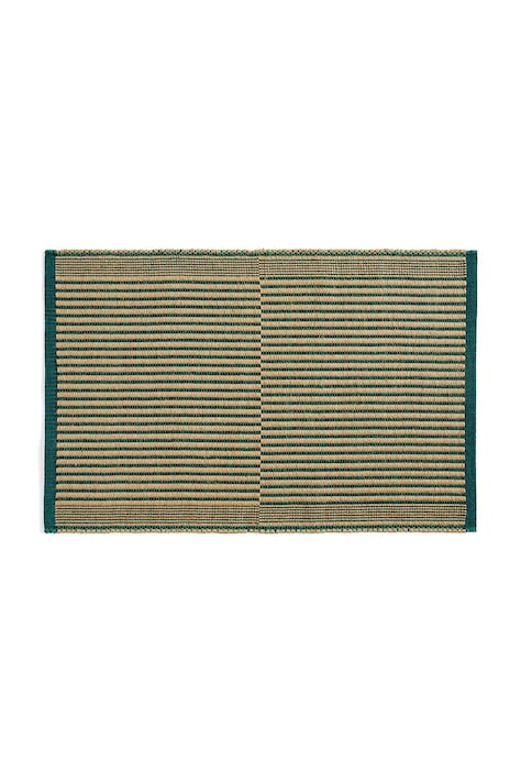 Χαλί από γιούτα HAY Tapis 60 x 95 cm χρώμα: πολύχρωμο