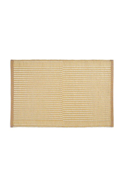 HAY dywanik jutowy Tapis 60 x 95 cm kolor pomarańczowy