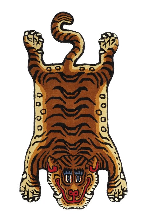 Bongusta dywan wełniany Tiger 115 x 190 cm kolor multicolor