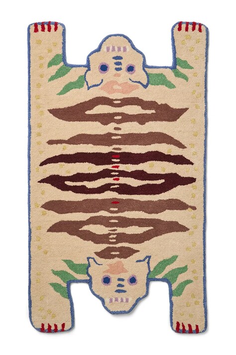 Bongusta dywan wełniany Soulmates 70 x 120 cm kolor multicolor BON100.03