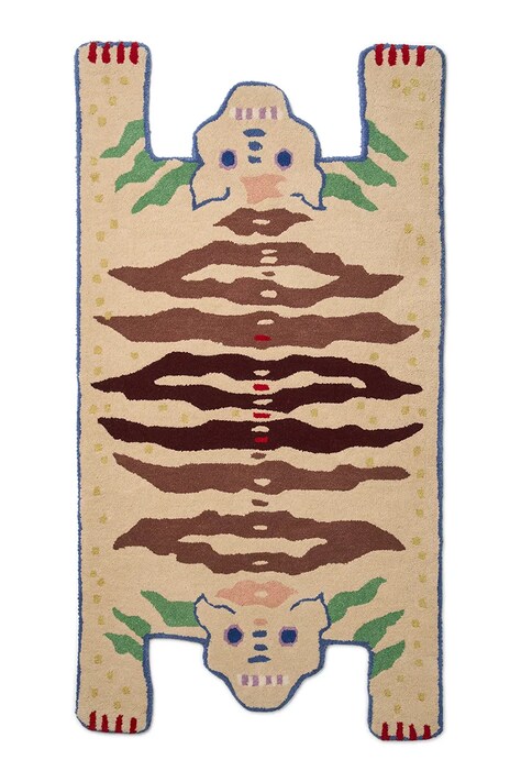 Bongusta dywan wełniany Soulmates 85 x 157 cm kolor multicolor BON100.01