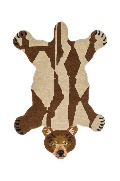 Doing Goods dywan ozdobny wełniany 145 x 97 x 2 cm 1.45.10.109.700.5