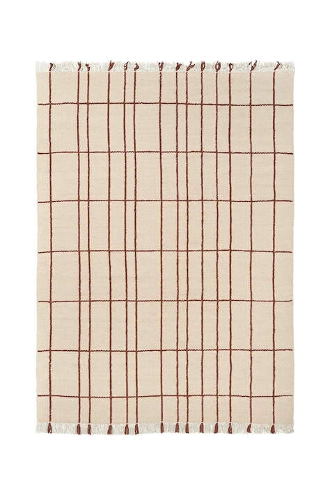 Ferm Living dywan podłogowy z wełną 140 x 200 cm 1104272752