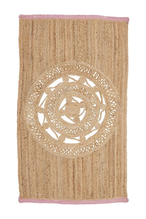 Rice dywan podłogowy jutowy 90 x 150 cm FLCAR-N