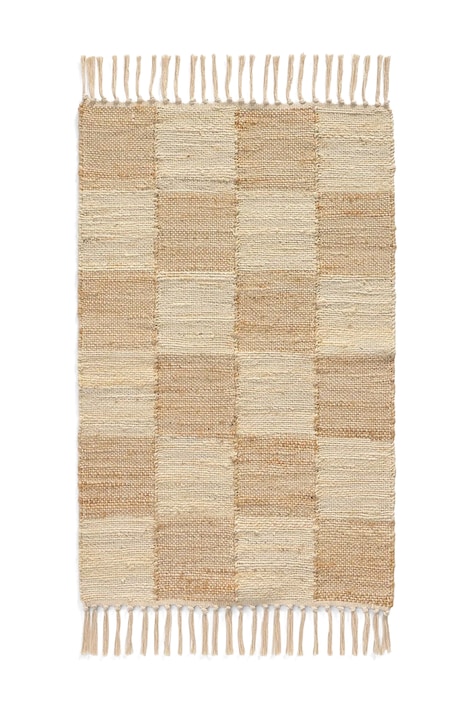 Calma House szőnyeg padlószőnyeg jutából 90 x 150 cm NOUR150NAT