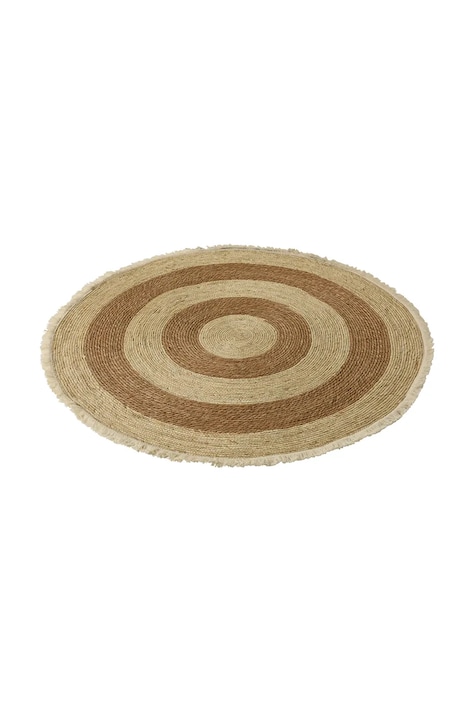 J-Line tepih ukrasni od tekstilnog materijala 120 x 120 x 1 cm 1554