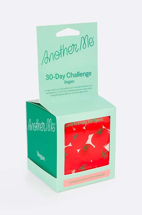 Another Me Комплект картички 30 Day Challenge, Vegan, English