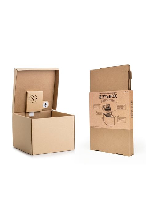 Luckies of London Подаръчна кутия с гласово съобщение Recordable Gift Box