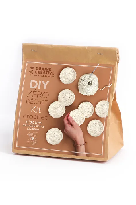 Graine Creative Комплект за плетене на една кука Eco Friendly