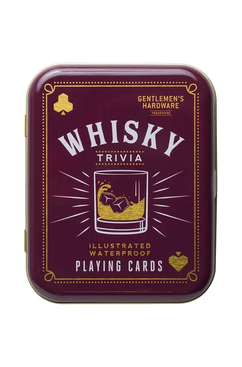 Hrací karty Gentelmen's Hardware Whisky
