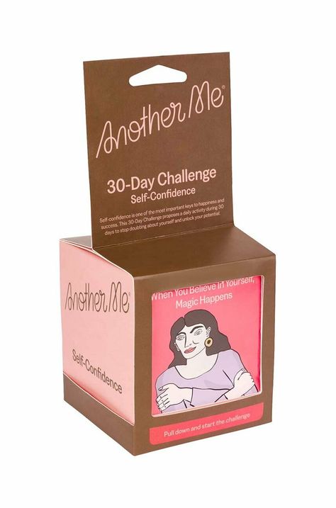 Another Me zestaw karteczek 30 Day Challenge,Self-confidence, English