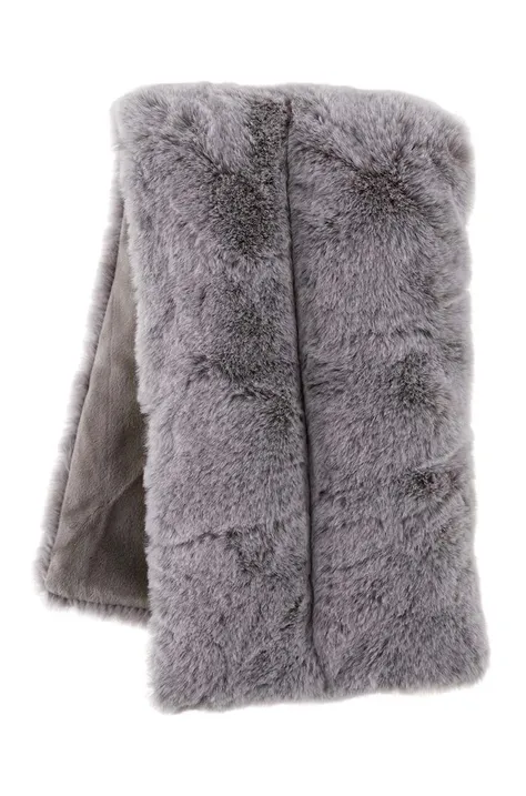 Oblog za tijelo Aroma Home Grey Faux Fur Body Wrap