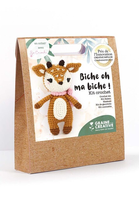Graine Creative trusa de crosetat Doe Crochet Kit