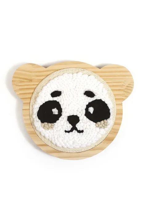 Комплект за бродиране Graine Creative Punch Needle Panda Kit