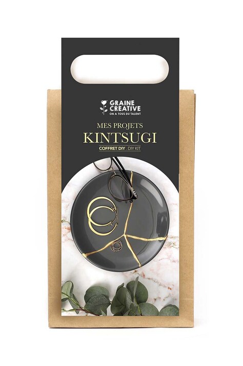 Набор "сделай сам" декоративное изделие по методу кинцуги Graine Creative Kintsugi Kit