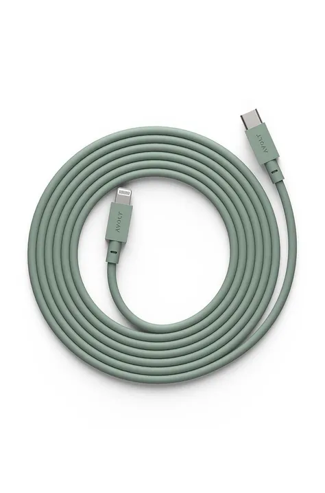 Usb nabíjací kábel Avolt Cable 1, USB-C to Lightning, 2 m