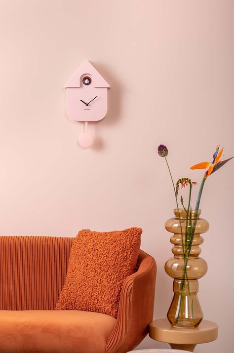 Настінний годинник із зозулею Karlsson Modern Cuckoo 41 x 21,5 cm — фото 6