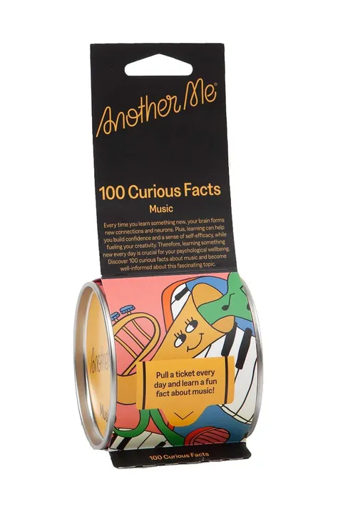 Another Me set de sticky notes 100 Curious Facts, Music, English