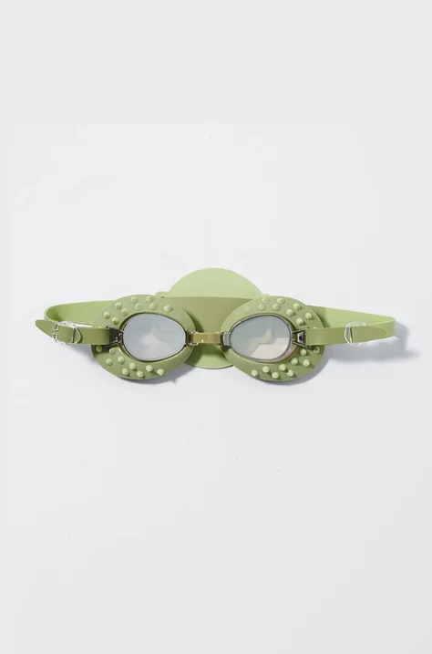 SunnyLife okulary pływackie dziecięce Cookie the Croc Khaki