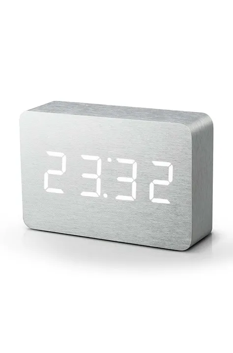 Stolové hodiny Gingko Design Brick Click Clock