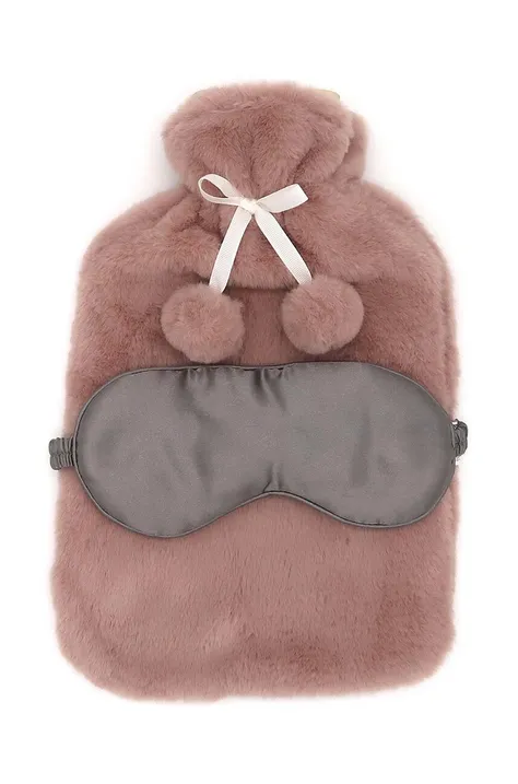Aroma Home termofor Pink Faux Fur 2L