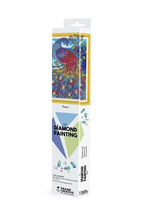Graine Creative kit de bricolaj Diamond Painting Paon