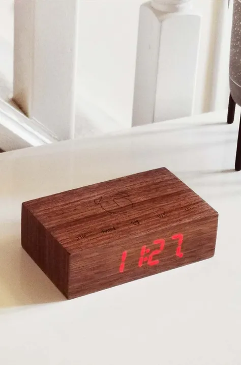 Stolní hodiny Gingko Design Flip Click Clock
