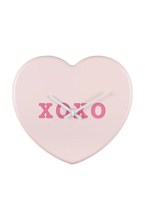 Karlsson ceas de perete Heart Candy